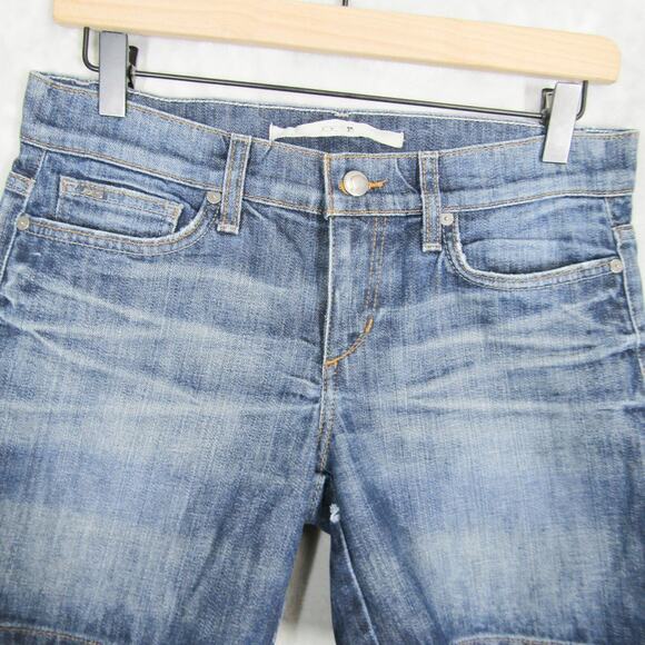 Joe’s Jeans Jean Shorts Edlyn Size 28 Medium Wash Denim Blue Short - Picture 3 of 12